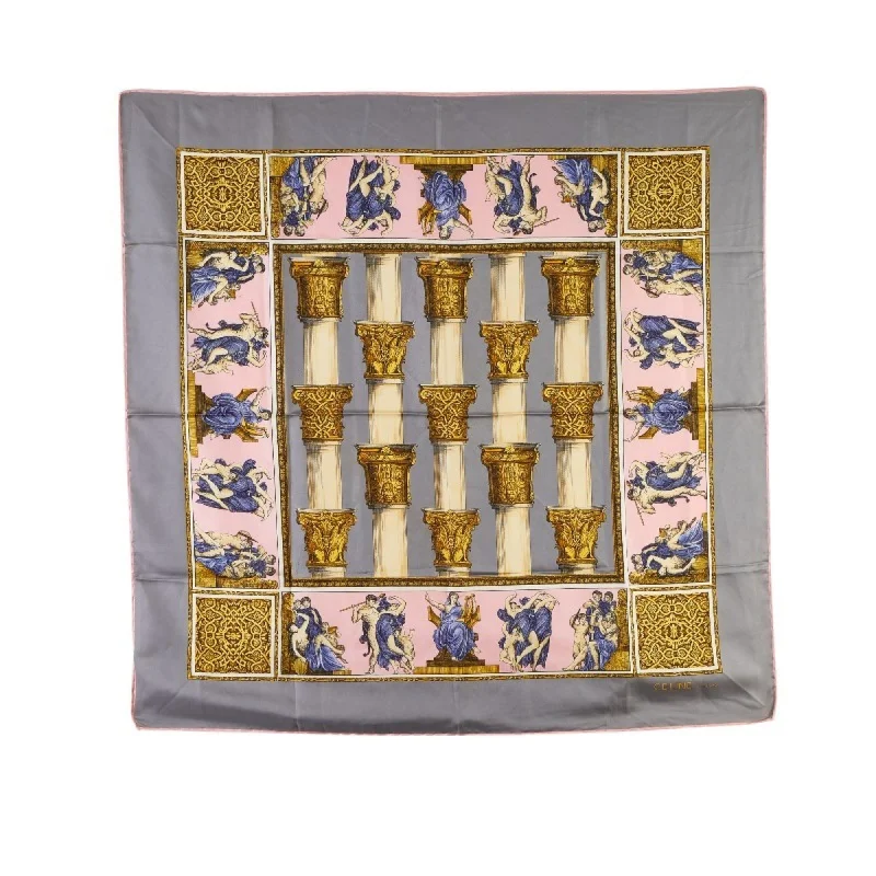 Scarves in bold patterns -Celine   pink Silk Scarf (Pre-Owned)