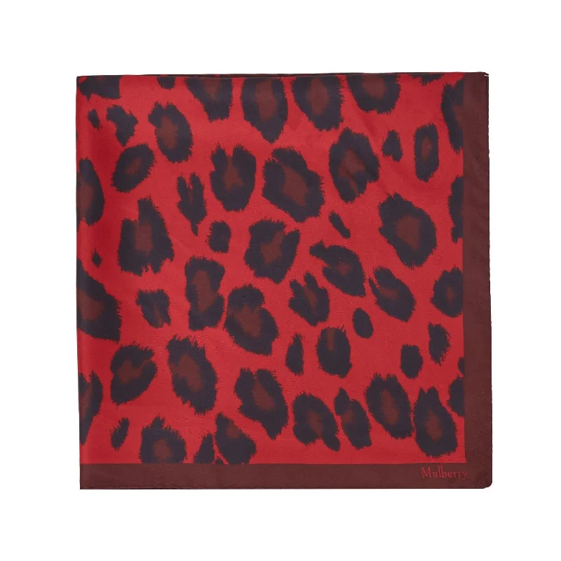 Scarves for shore outings -Leopard Square