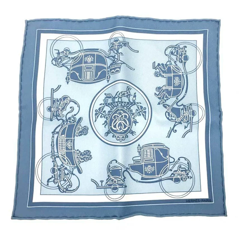 Scarves with floral lace -Hermes  Silk Scarf (Pre-Owned)