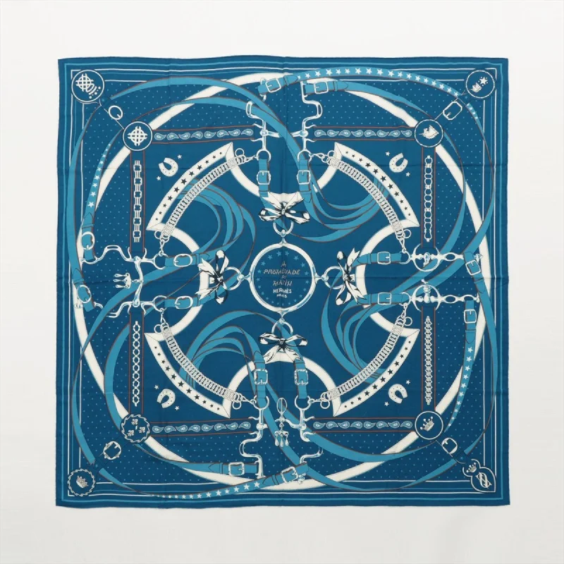 Scarves for mature styles -Hermes  Cashmere Scarf (Pre-Owned)