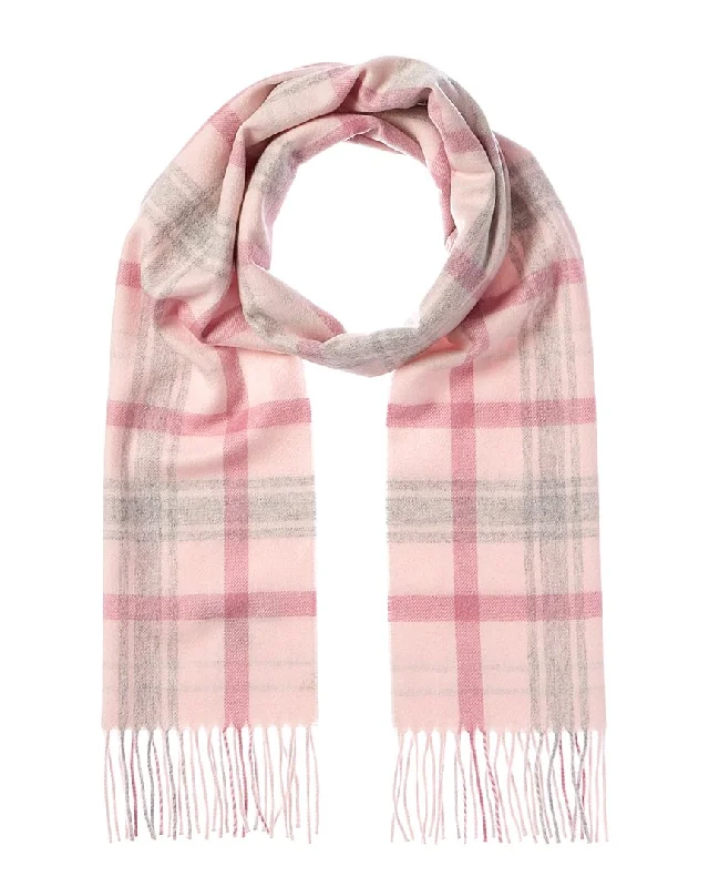 Scarves for loud concerts -Amicale Cashmere Scottish Plaid Cashmere Scarf