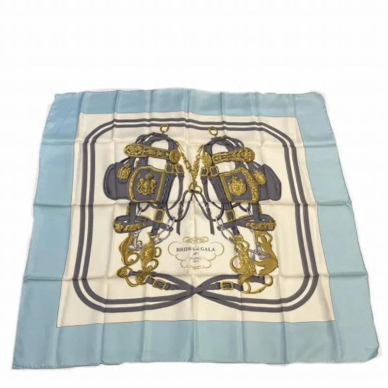 Scarves in woodsy patterns -Hermes  Silk Scarf (Pre-Owned)