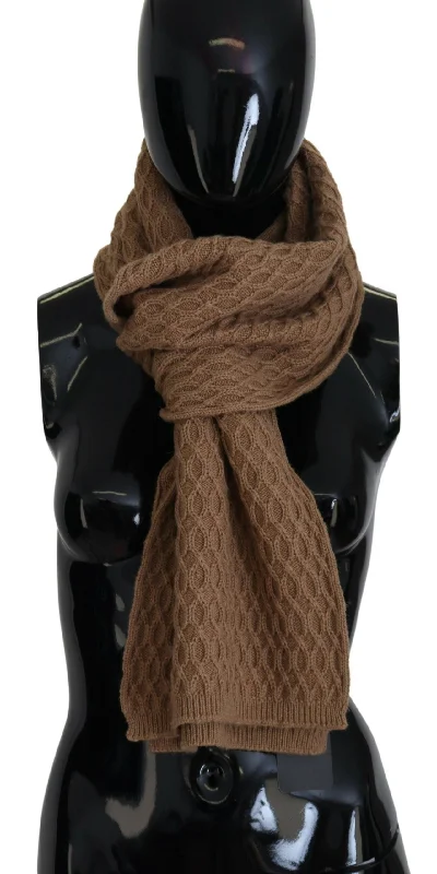 Scarves for city fashion -Dolce & Gabbana Elegant   Knitted Women's Scarf