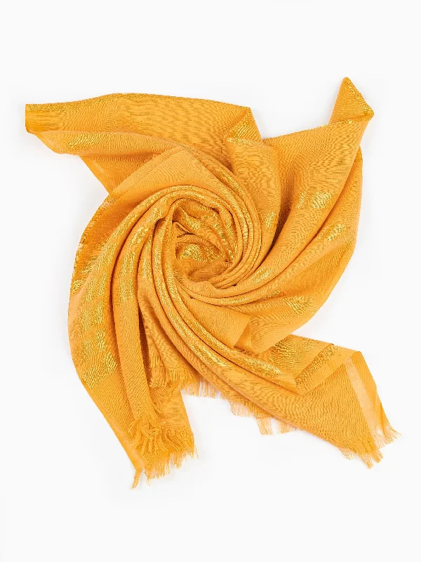 Shawls with warm patterns-Dyed Viscose Scarf