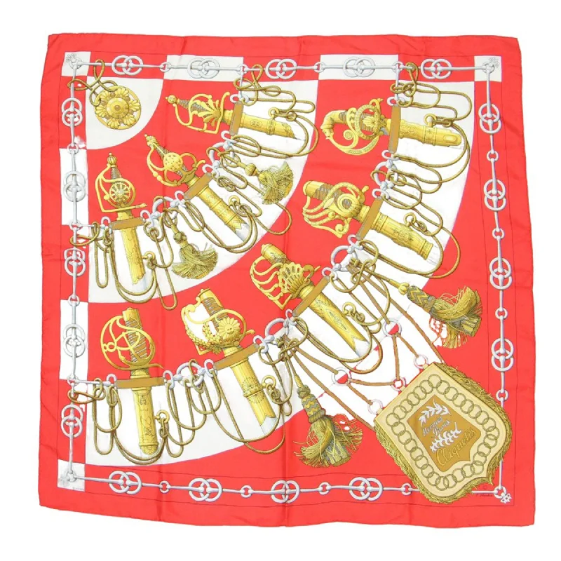 Scarves with crafted details -Hermes   Color Silk Scarf (Pre-Owned)