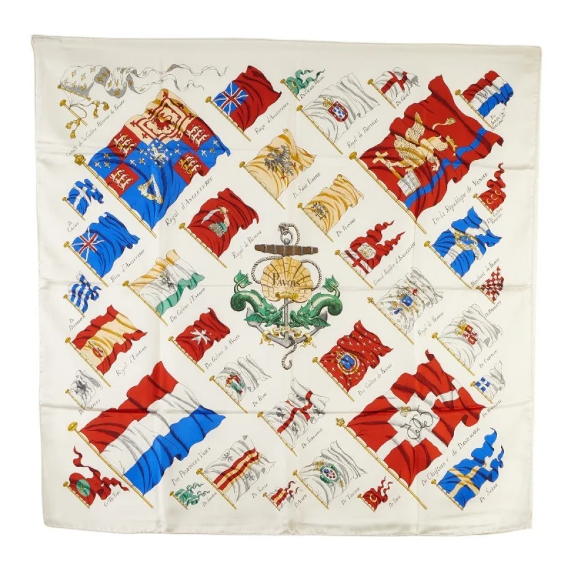 Scarves with retro patterns -Hermes   Silk Scarf (Pre-Owned)