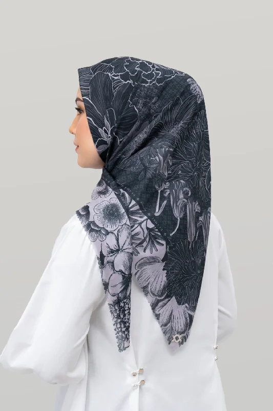 Neck Scarves comfortable-Azalea Scarf Ebony