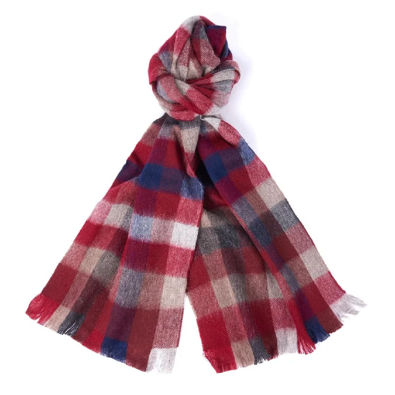 Scarves for outdoor adventures -Barbour Nine Square Scarf Multicolour