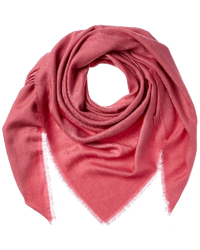 Scarves for short trips -Dior Wool, Silk & Cashmere-Blend Scarf