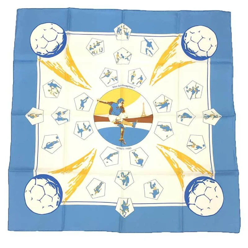 Scarves with army patterns -Hermes  Silk Scarf (Pre-Owned)