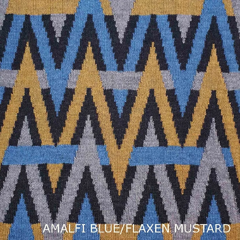 AMALFI BLUE/FLAXEN MUSTARD