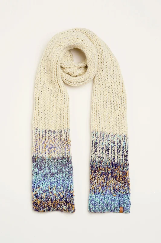 Neck Scarves top pick-Twisted Sparkle Knitted Scarf