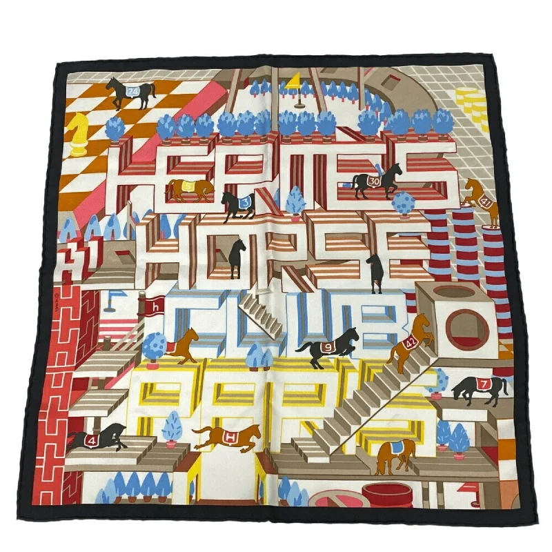 Scarves for plus-size fashion -Hermes  Silk Scarf (Pre-Owned)