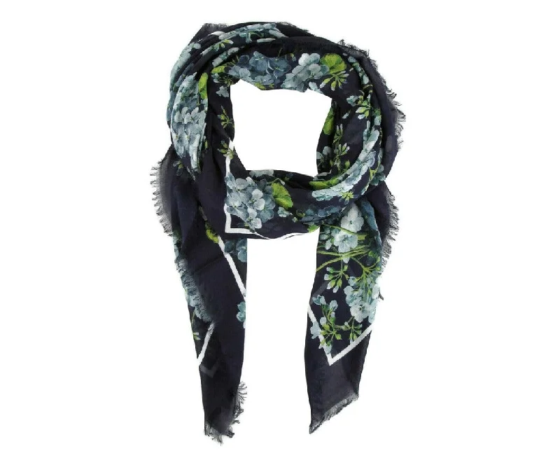 Scarves in classic designs -Gucci Women's  Modal / Silk With  Bloom Print Scarf