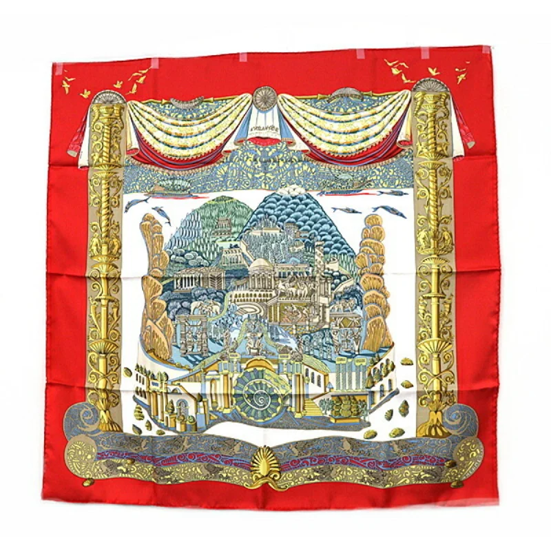 Scarves with nature themes -Hermes   Color Silk Scarf (Pre-Owned)