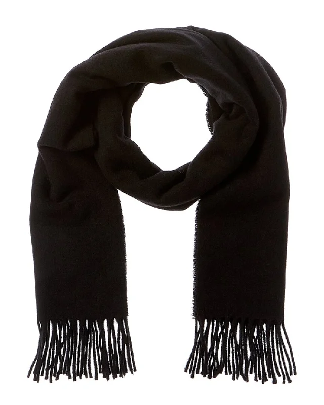 Scarves with bold geometrics -La Fiorentina Fringe Wool Scarf