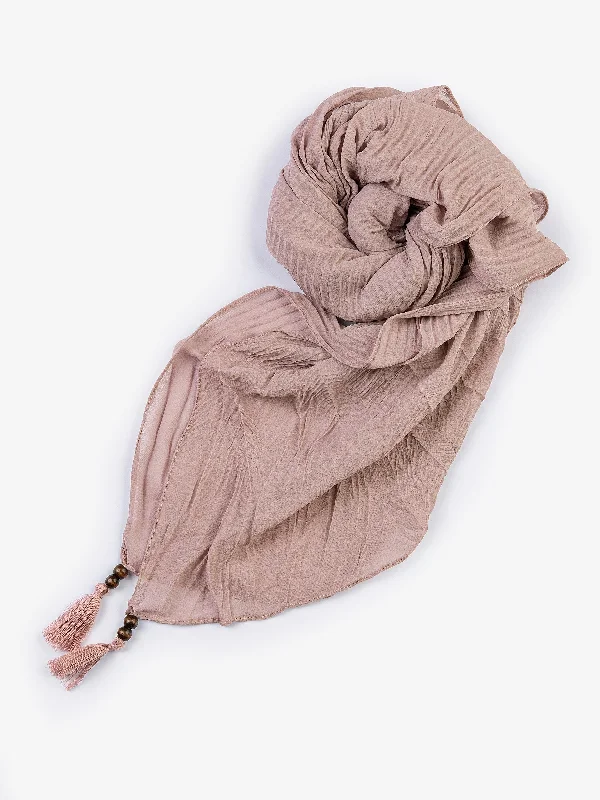 Shawls with tribal flair-Dyed Chiffon  Scarf