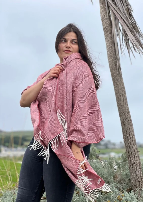 Scarves for simple wardrobes -McNutt Pashmina Wrap | Tabasco