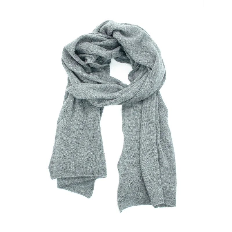 Scarves with chevron patterns -CASHMERE LIGHTWEIGHT WRAP