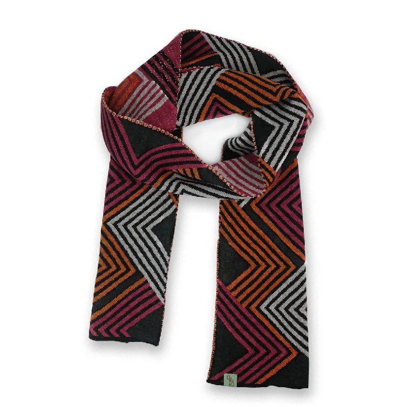 Scarves with gothic designs -SCARVES - STUDIO 54 - EXTRA FINE MERINO WOOL