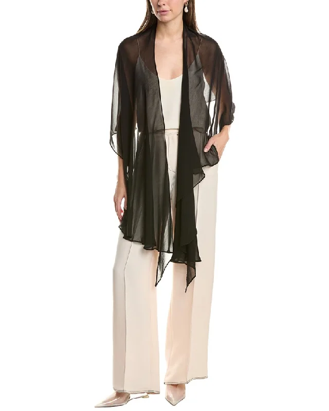 Scarves in smooth silk -Gabby Skye Chiffon Shawl Top