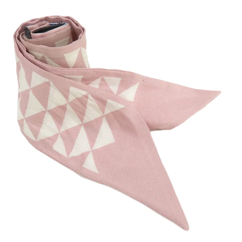 Scarves for sleek fashion -Prada pink  Silk Scarf (Pre-Owned)