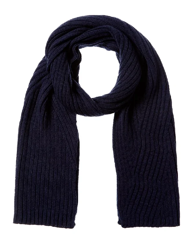 Mens Scarf Runway-UGG Ribbed Oversized Wool-Blend Scarf