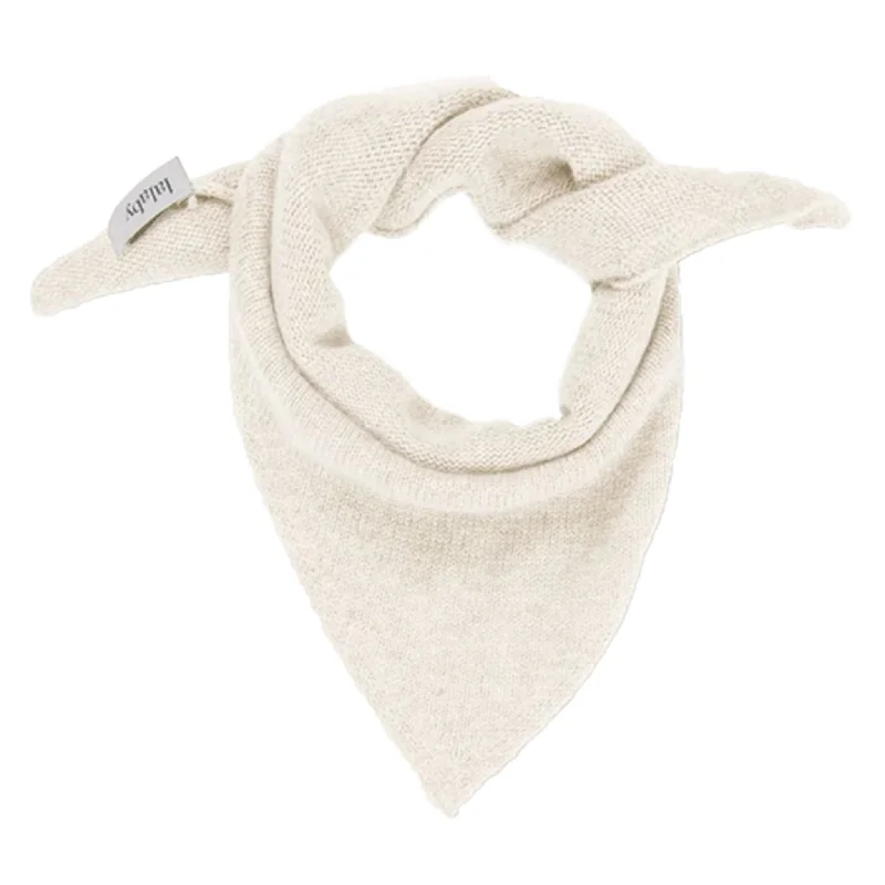 Scarves with knitted details -lalaby Natural Cashmere Atlas Scarf