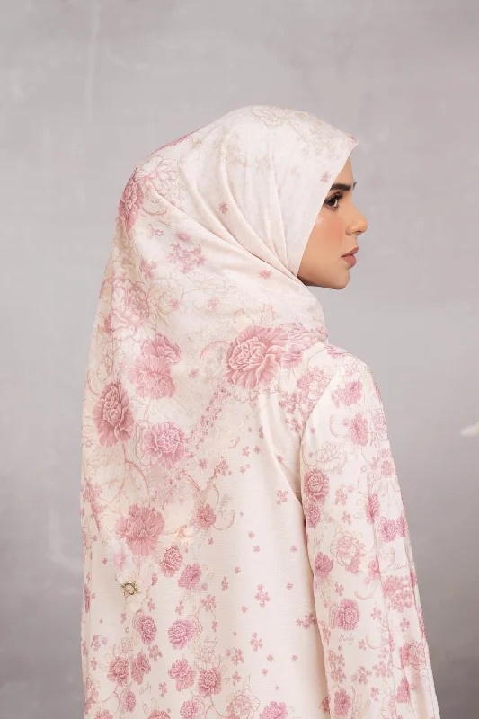 Neck Scarves quirky-Marjorie Scarf Creamy Rose