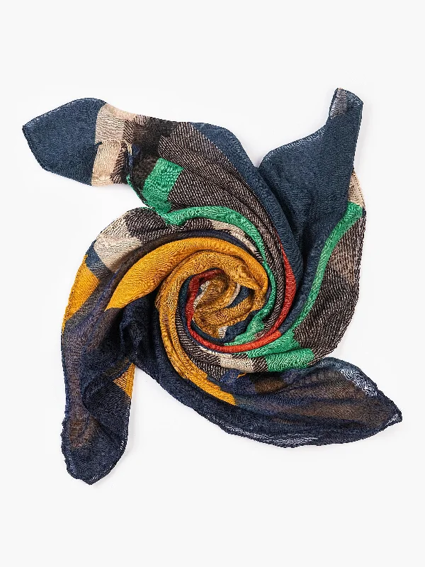 Shawls for fall comfort-Printed Viscose Scarf