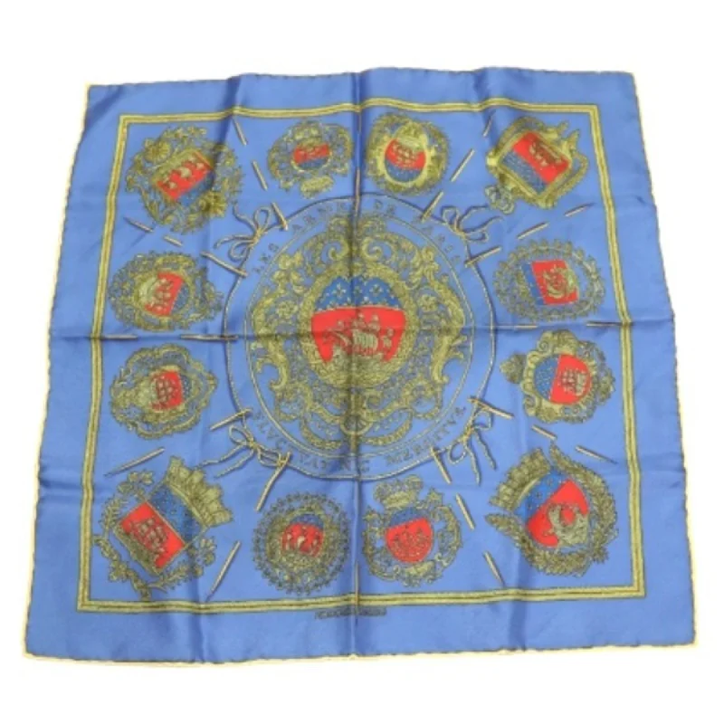 Scarves for themed parties -Hermes  Silk Handkerchief (Pre-Owned)