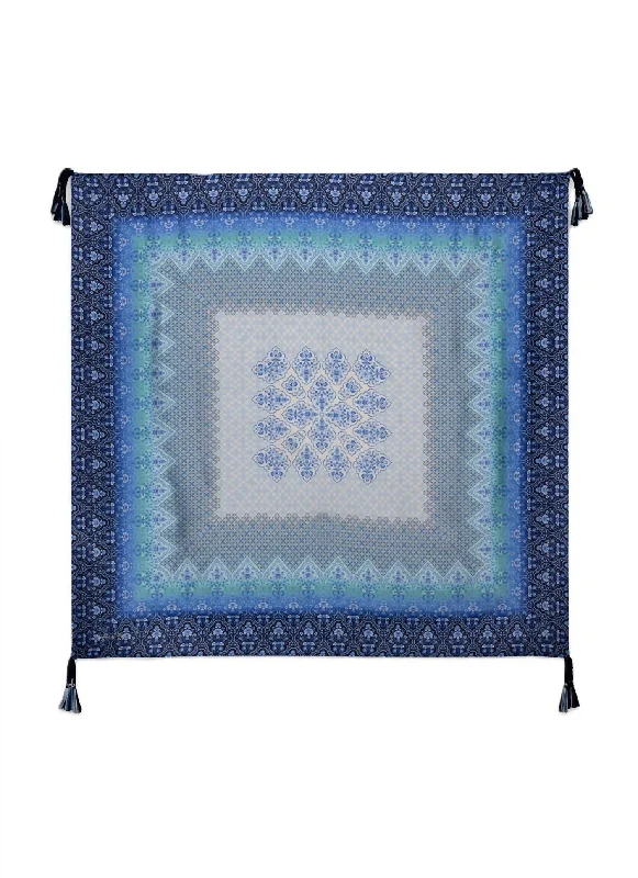 Scarves with wave patterns -Women's Coopera Scarf In Blue