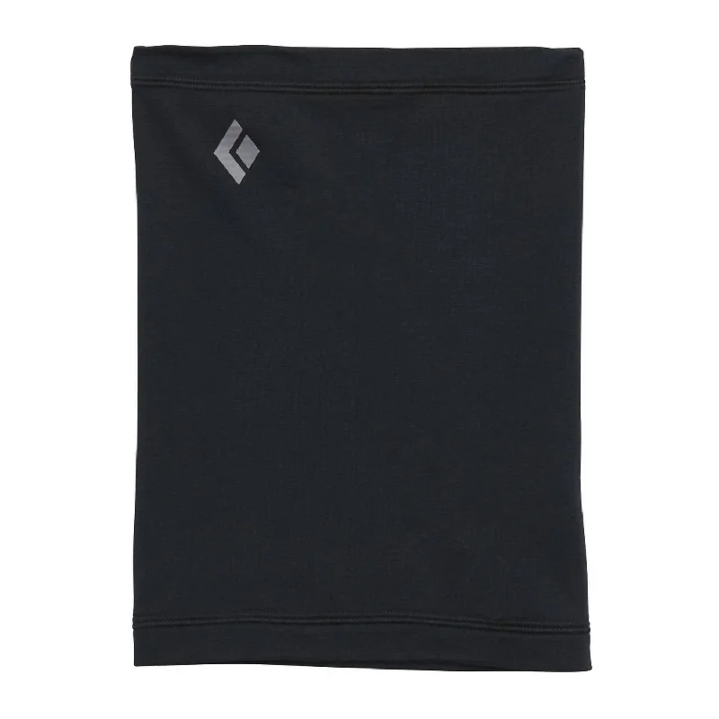 Mens Scarf Workwear-Men's Coefficient Lt Gaiter Neck Cover In Black