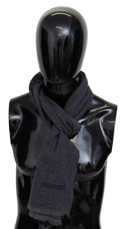 Mens Scarf University-Missoni Wool Knit Unisex Neck Wrap Men's Shawl