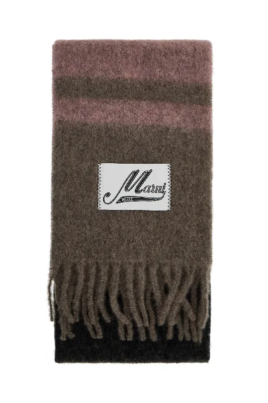 Mens Scarf Professional-Marni Mohair Scarf For Stylish