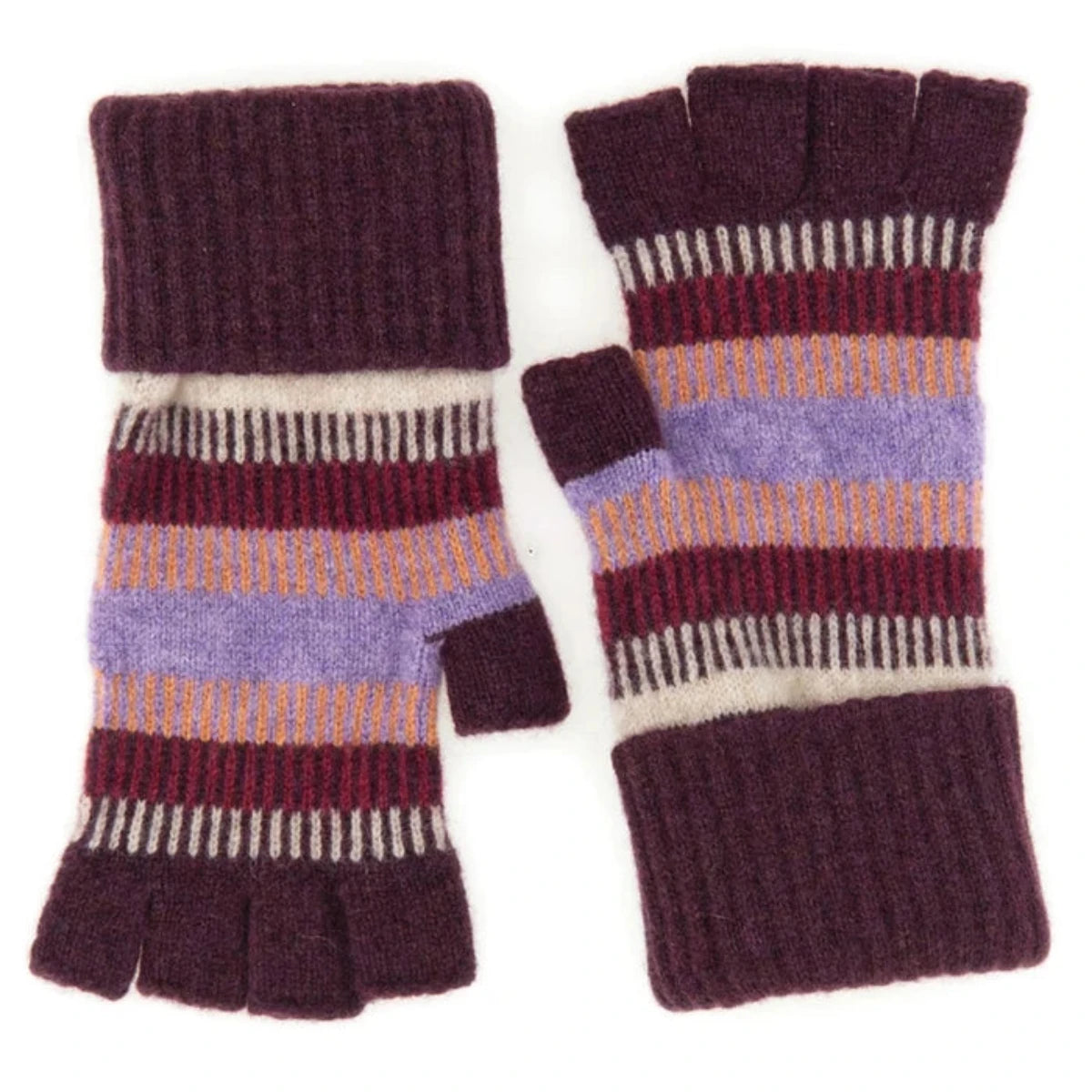 gloves for zoologists-Paul Smith - Women's Fless Glove Freya in Purple