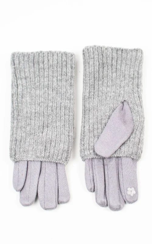 gloves for remote work-Gloves | 3-in-1 | Grey