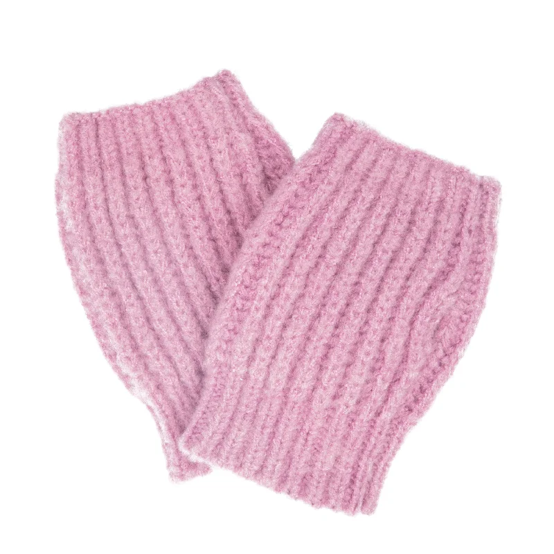 ski gloves-Women's Brushed Knit Fingerless Glove