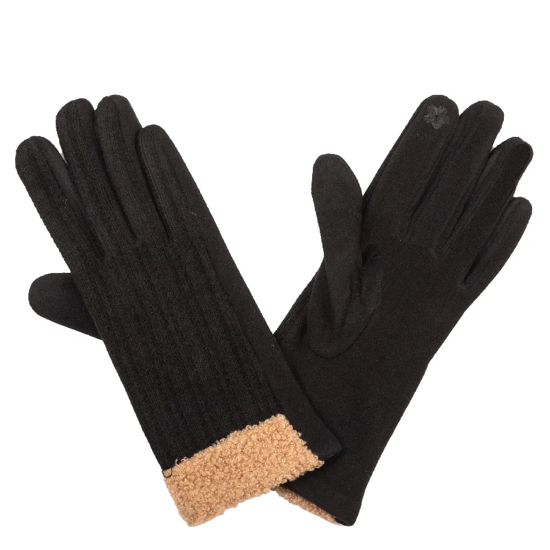 workout gloves-Abby - Womens Knit Glove