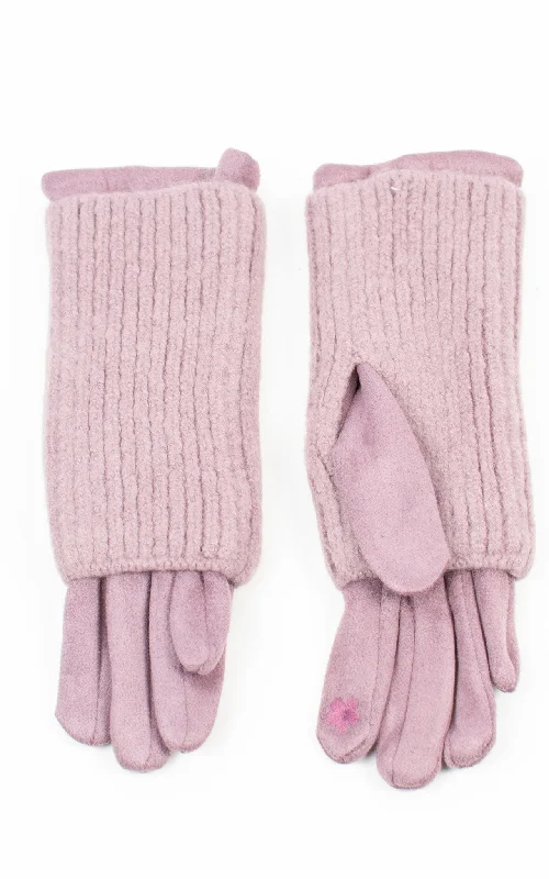 gloves for business trips-Gloves | 3-in-1 | Mauve