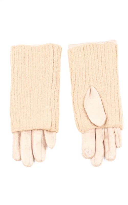 gloves for travel-Gloves | 3-in-1 | Taupe